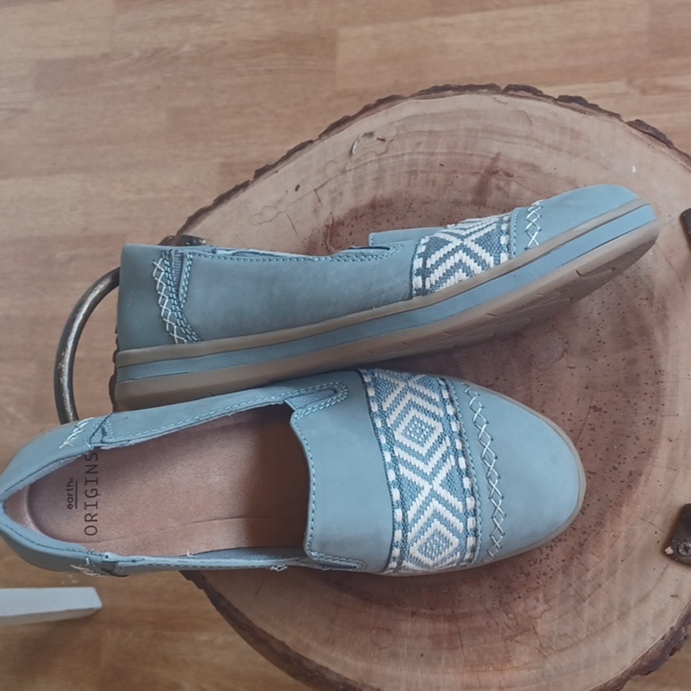 Earth origins Bailey size 7.5 light blue - Picture 2 of 4